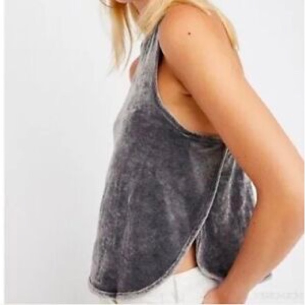 Free People Velvet Racerback Tank